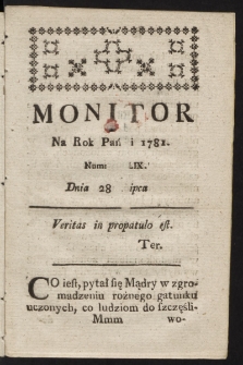 Monitor. 1781, nr 59