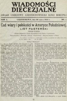 Wiadomości Diecezjalne : organ urzędowy Częstochowskiej Kurji Biskupiej. 1935, nr 2