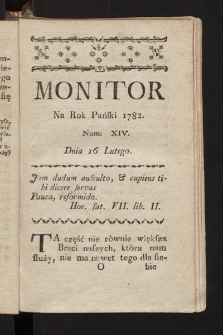Monitor. 1782, nr 14