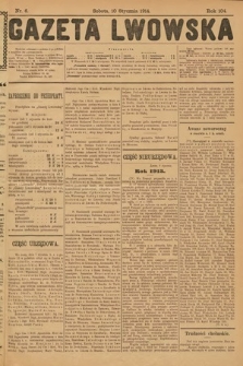 Gazeta Lwowska. 1914, nr 6