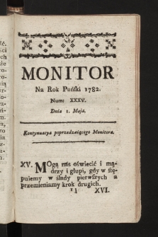 Monitor. 1782, nr 35