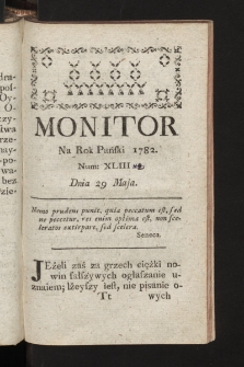 Monitor. 1782, nr 43