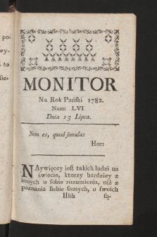 Monitor. 1782, nr 56