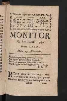 Monitor. 1782, nr 74