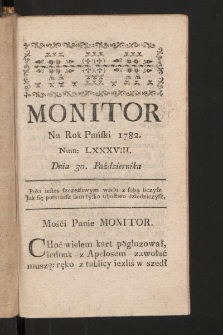 Monitor. 1782, nr 88