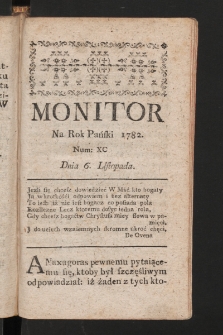 Monitor. 1782, nr 90