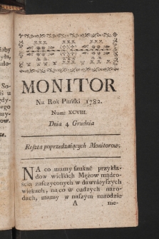 Monitor. 1782, nr 98