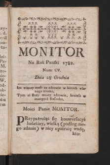 Monitor. 1782, nr 105