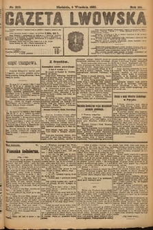 Gazeta Lwowska. 1920, nr 203