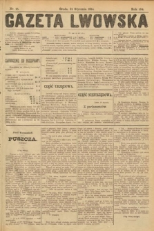 Gazeta Lwowska. 1914, nr 15