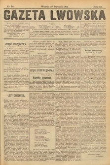 Gazeta Lwowska. 1914, nr 20