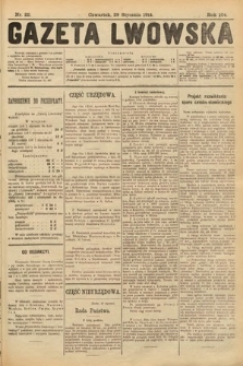 Gazeta Lwowska. 1914, nr 22