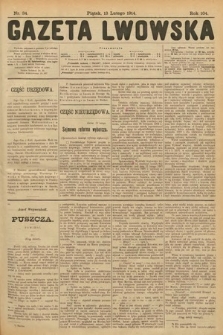Gazeta Lwowska. 1914, nr 34