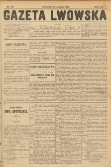 Gazeta Lwowska. 1914, nr 39