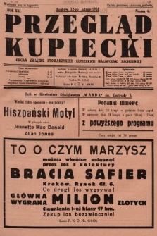 Przegląd Kupiecki : organ Związku Stowarzyszeń Kupieckich Małopolski Zachodniej. 1938, nr 6
