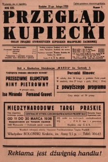 Przegląd Kupiecki : organ Związku Stowarzyszeń Kupieckich Małopolski Zachodniej. 1938, nr 7
