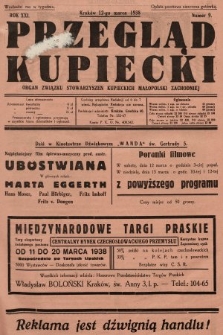 Przegląd Kupiecki : organ Związku Stowarzyszeń Kupieckich Małopolski Zachodniej. 1938, nr 9