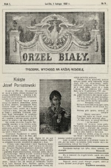 Orzeł Biały : tygodnik, wychodzi na każdą niedzielę. 1925, nr 5