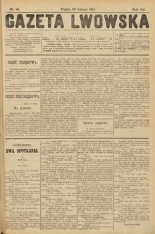 Gazeta Lwowska. 1914, nr 46