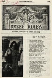 Orzeł Biały : tygodnik, wychodzi na każdą niedzielę. 1925, nr 40