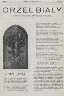 Orzeł Biały : tygodnik, wychodzi na każdą niedzielę. 1926, nr 10