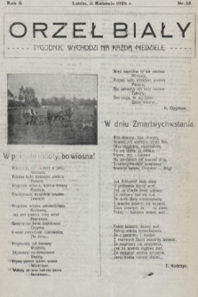 Orzeł Biały : tygodnik, wychodzi na każdą niedzielę. 1926, nr 15