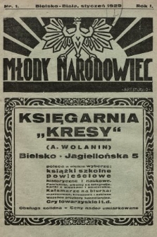 Młody Narodowiec. 1929, nr 1