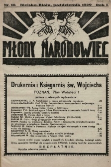 Młody Narodowiec. 1929, nr 10