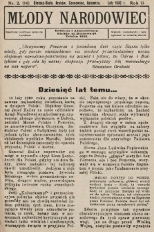 Młody Narodowiec. 1930, nr 2-3