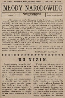 Młody Narodowiec. 1930, nr 7