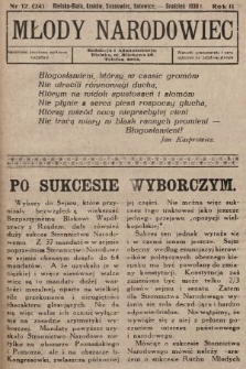 Młody Narodowiec. 1930, nr 12