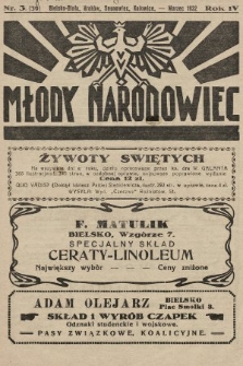 Młody Narodowiec. 1932, nr 3