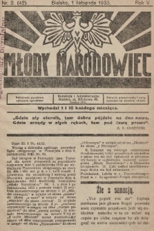 Młody Narodowiec. 1933, nr 3