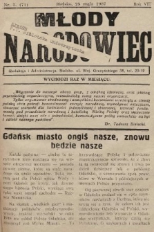 Młody Narodowiec. 1937, nr 5