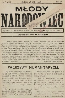 Młody Narodowiec. 1938, nr 5