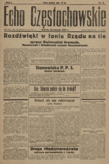 Echo Częstochowskie. 1927, nr 3