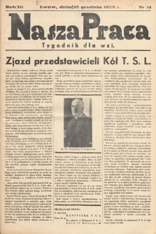 Nasza Praca : tygodnik dla wsi. 1938, nr  51