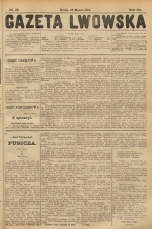 Gazeta Lwowska. 1914, nr 62