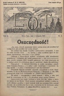 Lot : dwutygodnik młodzieży. 1929, nr 8