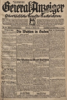General-Anzeiger für Schlesien und Posen : oberschlesische Neuste Nachrichten. 1929, nr 254