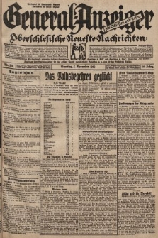 General-Anzeiger für Schlesien und Posen : oberschlesische Neuste Nachrichten. 1929, nr 258