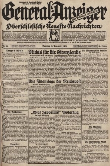 General-Anzeiger für Schlesien und Posen : oberschlesische Neuste Nachrichten. 1929, nr 263