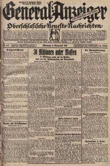 General-Anzeiger für Schlesien und Posen : oberschlesische Neuste Nachrichten. 1929, nr 265