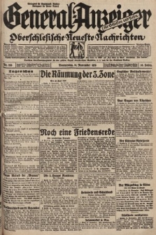 General-Anzeiger für Schlesien und Posen : oberschlesische Neuste Nachrichten. 1929, nr 266
