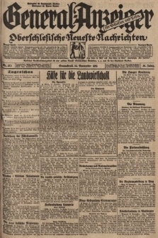 General-Anzeiger für Schlesien und Posen : oberschlesische Neuste Nachrichten. 1929, nr 273