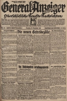 General-Anzeiger für Schlesien und Posen : oberschlesische Neuste Nachrichten. 1929, nr 274
