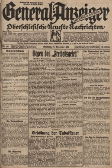 General-Anzeiger für Schlesien und Posen : oberschlesische Neuste Nachrichten. 1929, nr 276