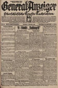 General-Anzeiger für Schlesien und Posen : oberschlesische Neuste Nachrichten. 1929, nr 286
