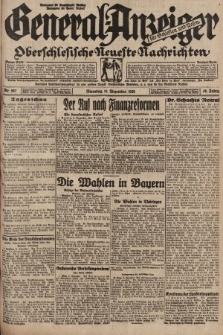 General-Anzeiger für Schlesien und Posen : oberschlesische Neuste Nachrichten. 1929, nr 287