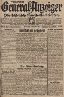 General-Anzeiger für Schlesien und Posen : oberschlesische Neuste Nachrichten. 1929, nr 289